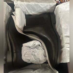 Coach Black Leather Chelsea Boots